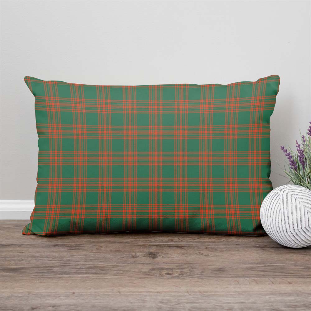 Menzies Green Ancient Tartan Pillow Cover Rectangle Pillow Cover - Tartanvibesclothing