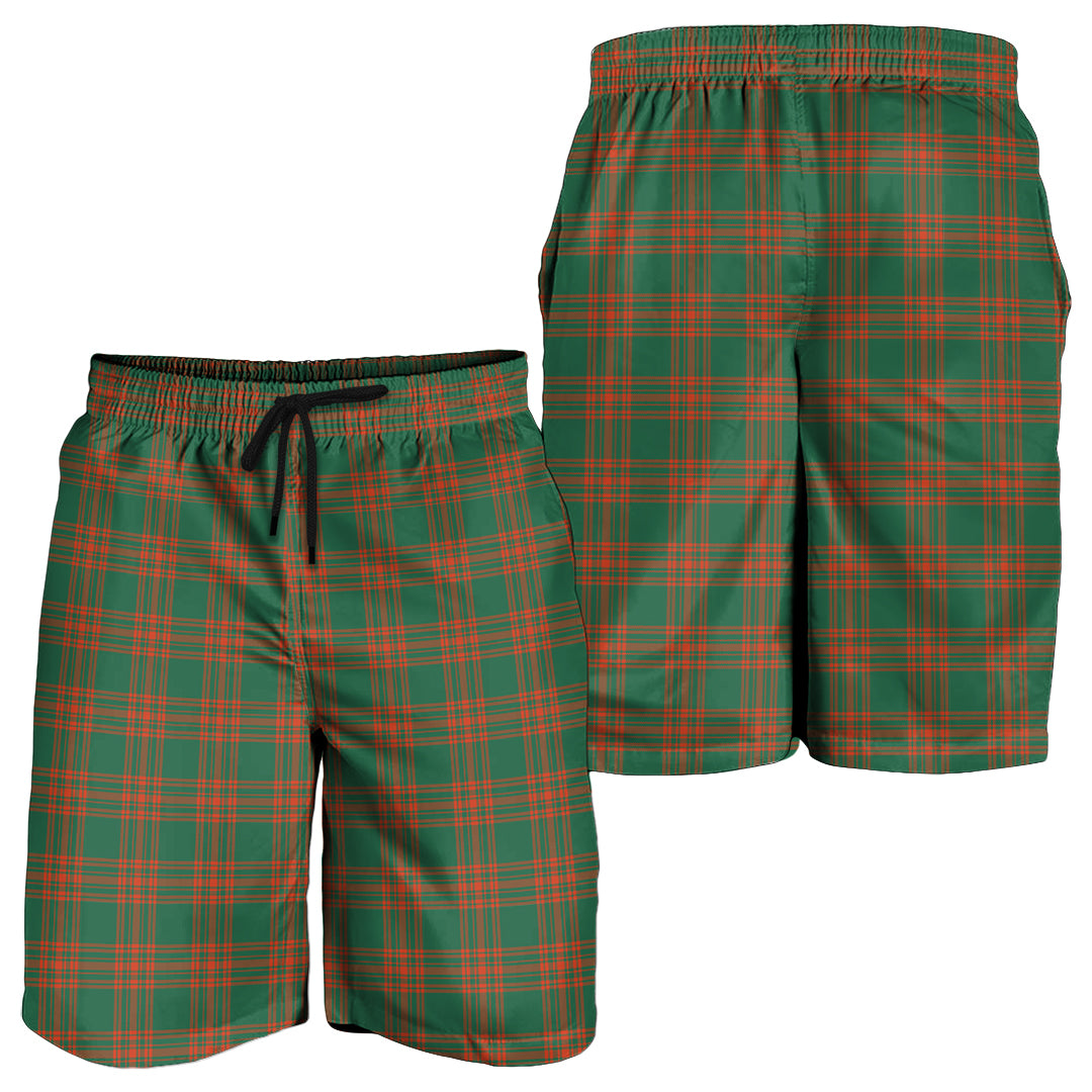 menzies-green-ancient-tartan-mens-shorts