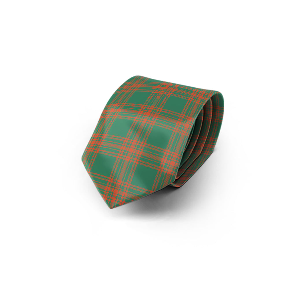 Menzies Green Ancient Tartan Classic Necktie - Tartan Vibes Clothing