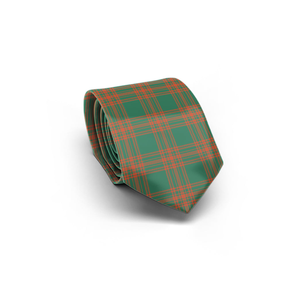 Menzies Green Ancient Tartan Classic Necktie - Tartan Vibes Clothing