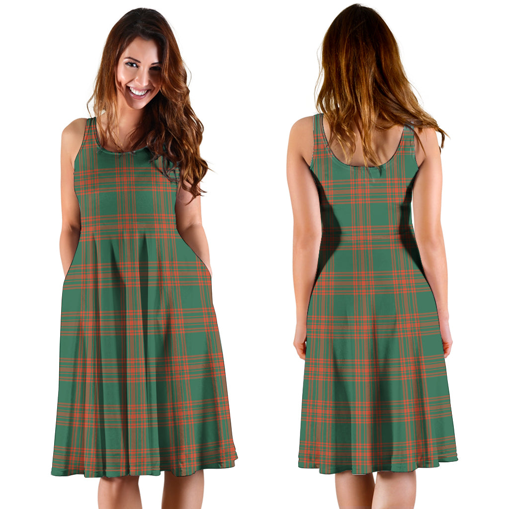 menzies-green-ancient-tartan-sleeveless-midi-womens-dress