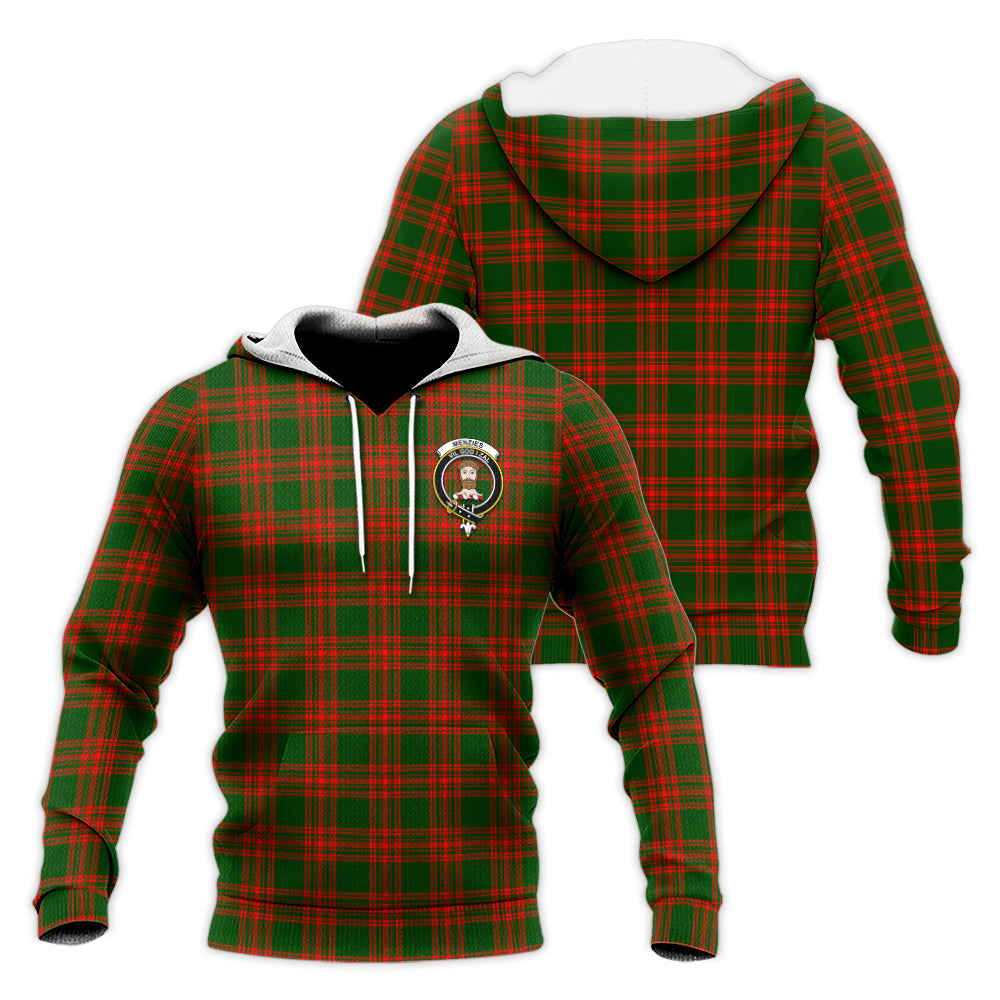 menzies-green-modern-tartan-knitted-hoodie-with-family-crest