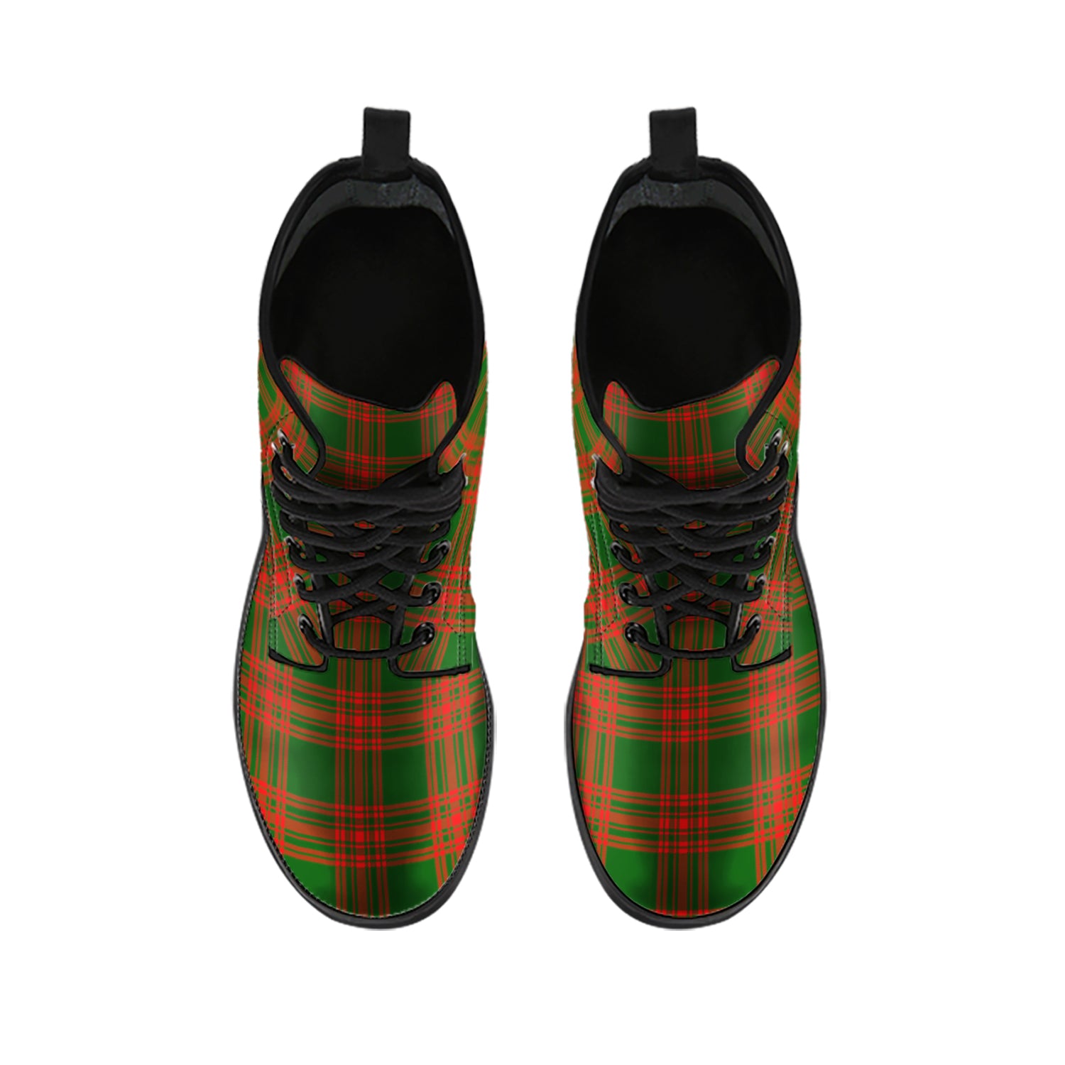 menzies-green-modern-tartan-leather-boots