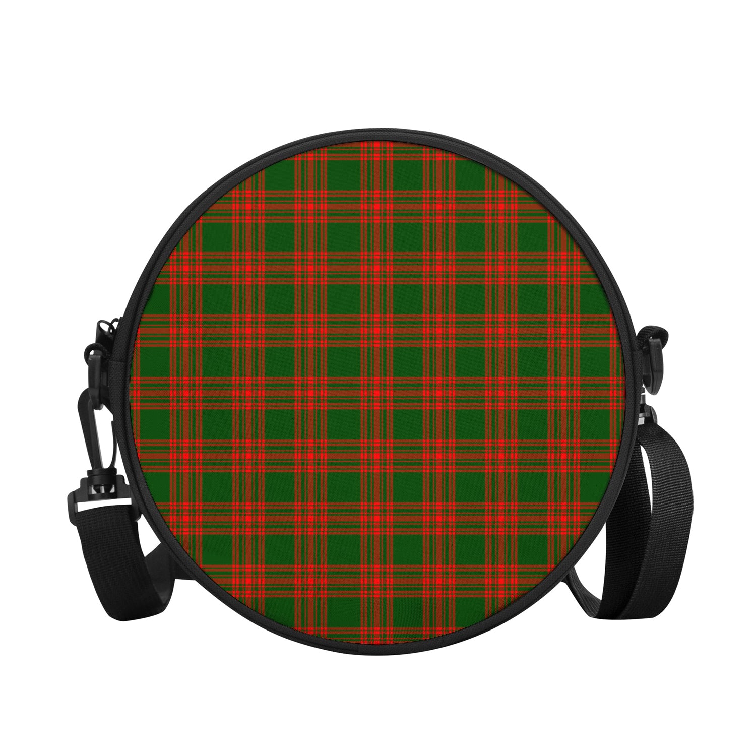 menzies-green-modern-tartan-round-satchel-bags