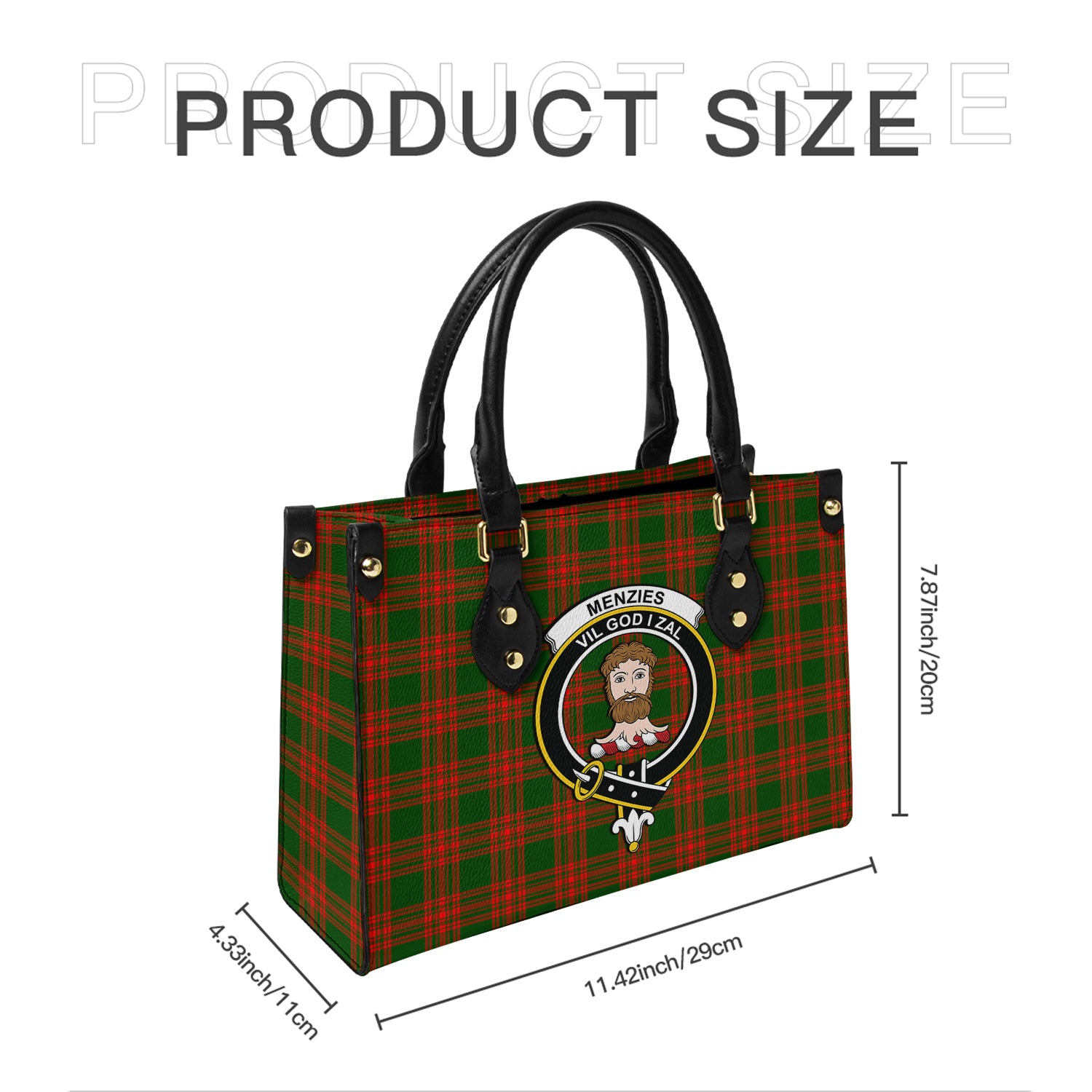 menzies-green-modern-tartan-leather-bag-with-family-crest