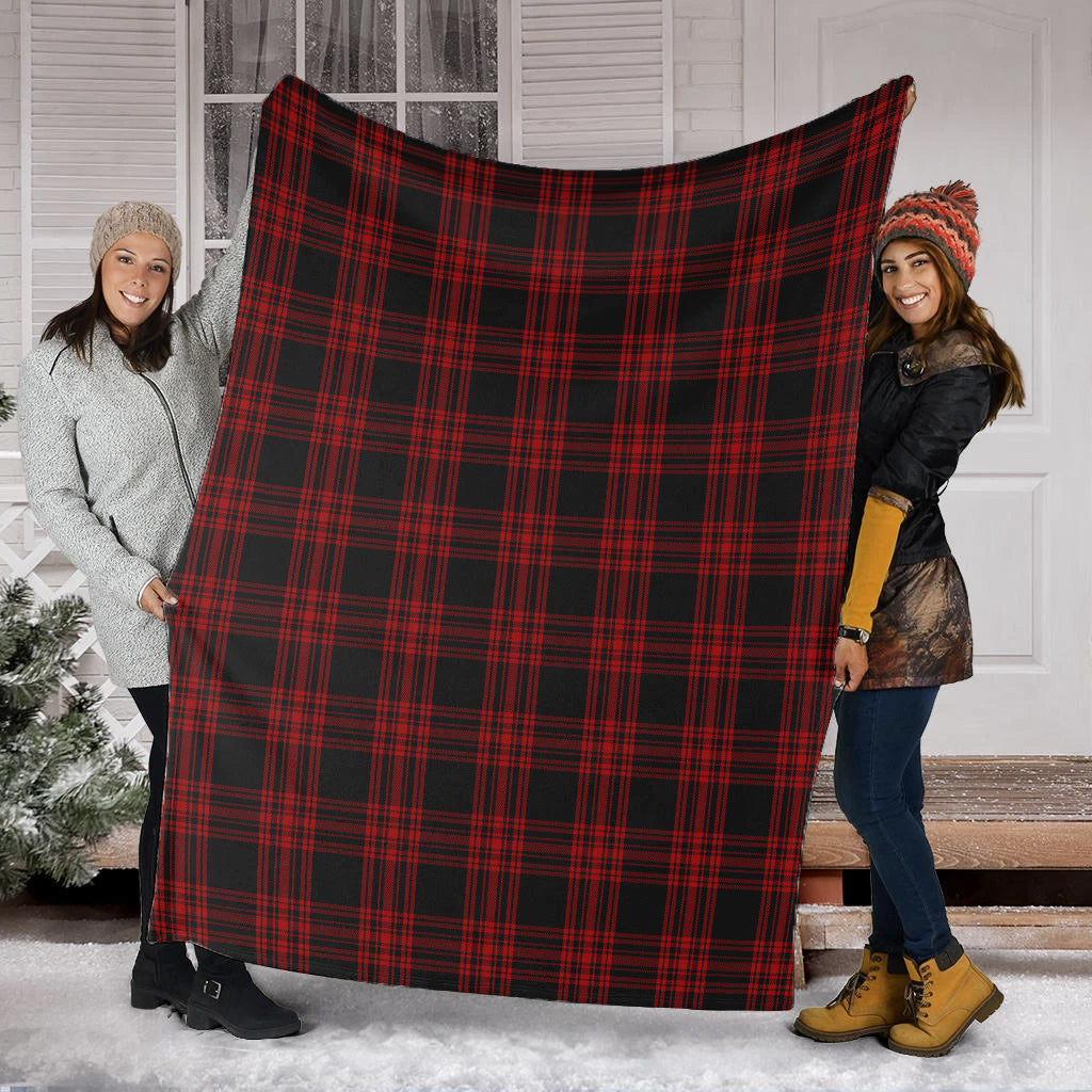 Menzies Hunting Tartan Blanket - Tartan Vibes Clothing