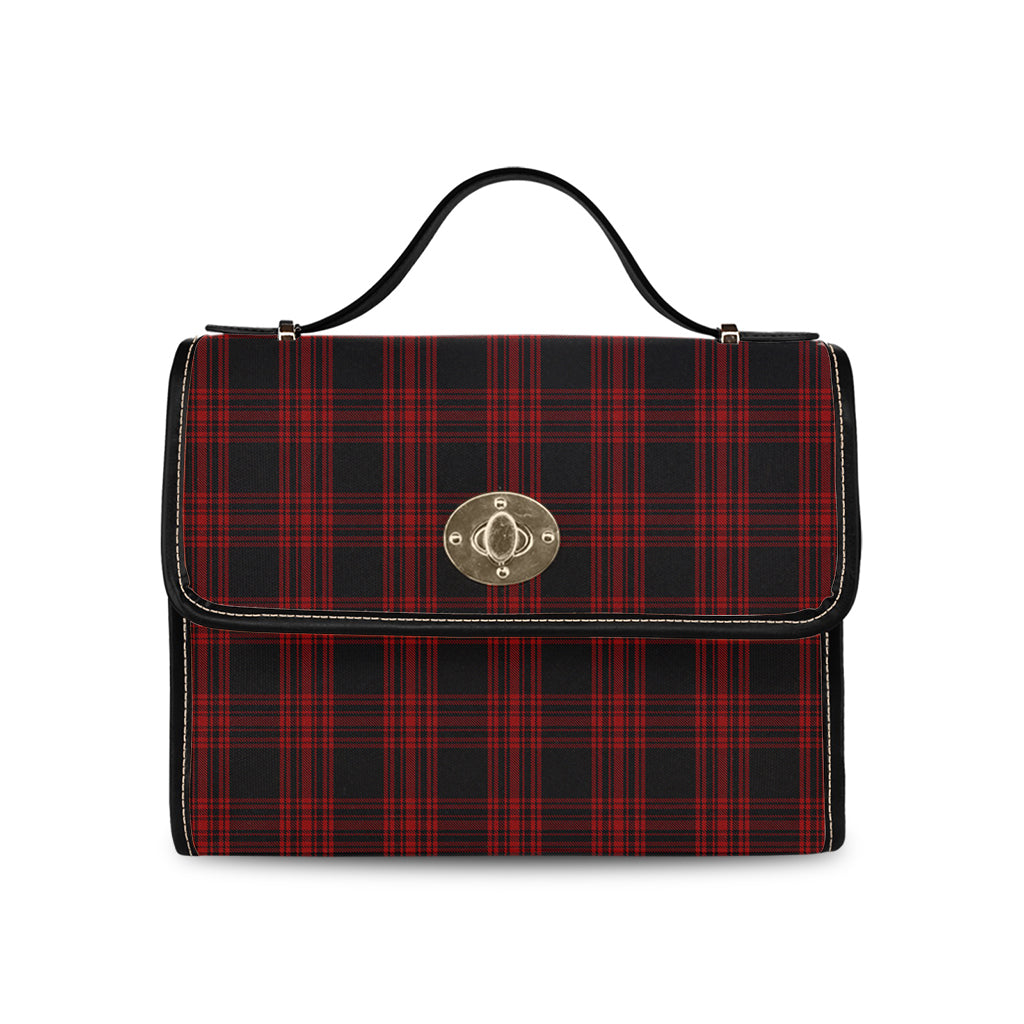 menzies-hunting-tartan-leather-strap-waterproof-canvas-bag