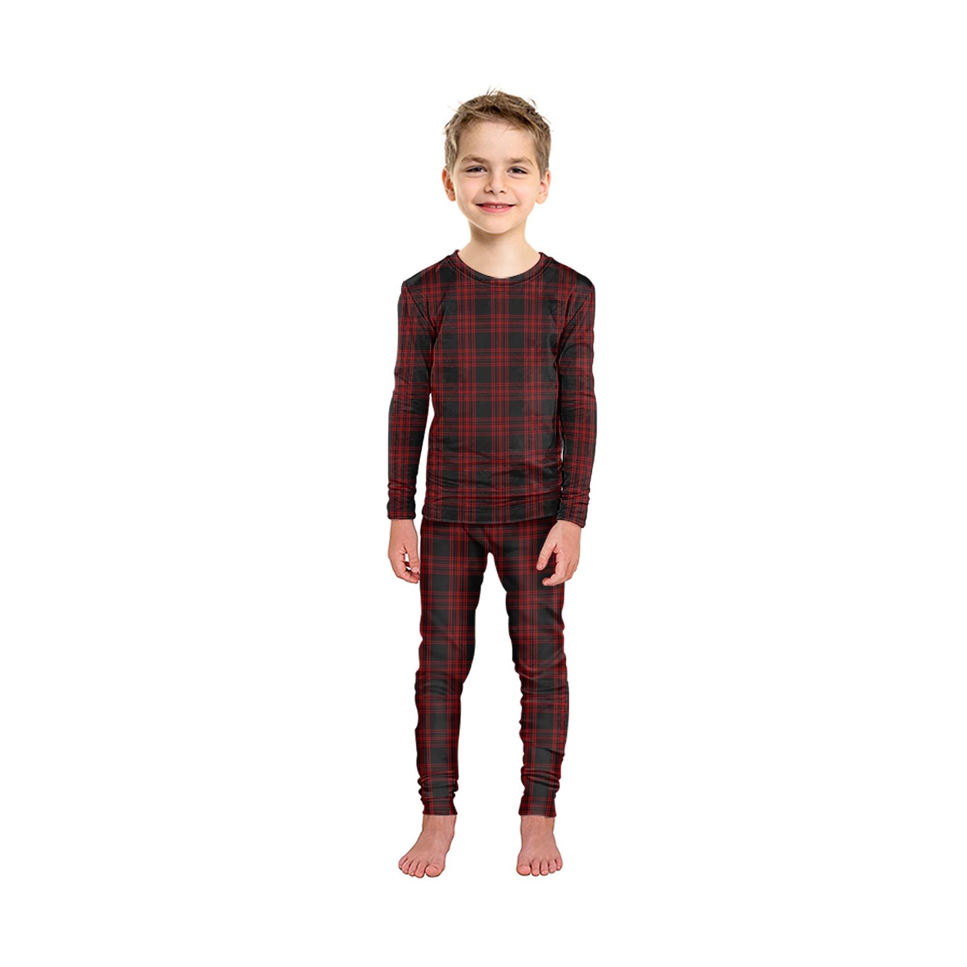 Menzies Hunting Tartan Pajamas Family Set - Tartan Vibes Clothing