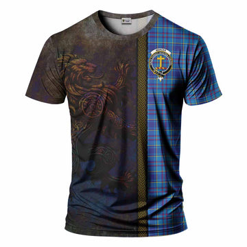Mercer Tartan Family Crest T-Shirt Alba Gu Brath Be Brave Lion Ancient Style Kid's Shirt - Tartan Vibes Clothing