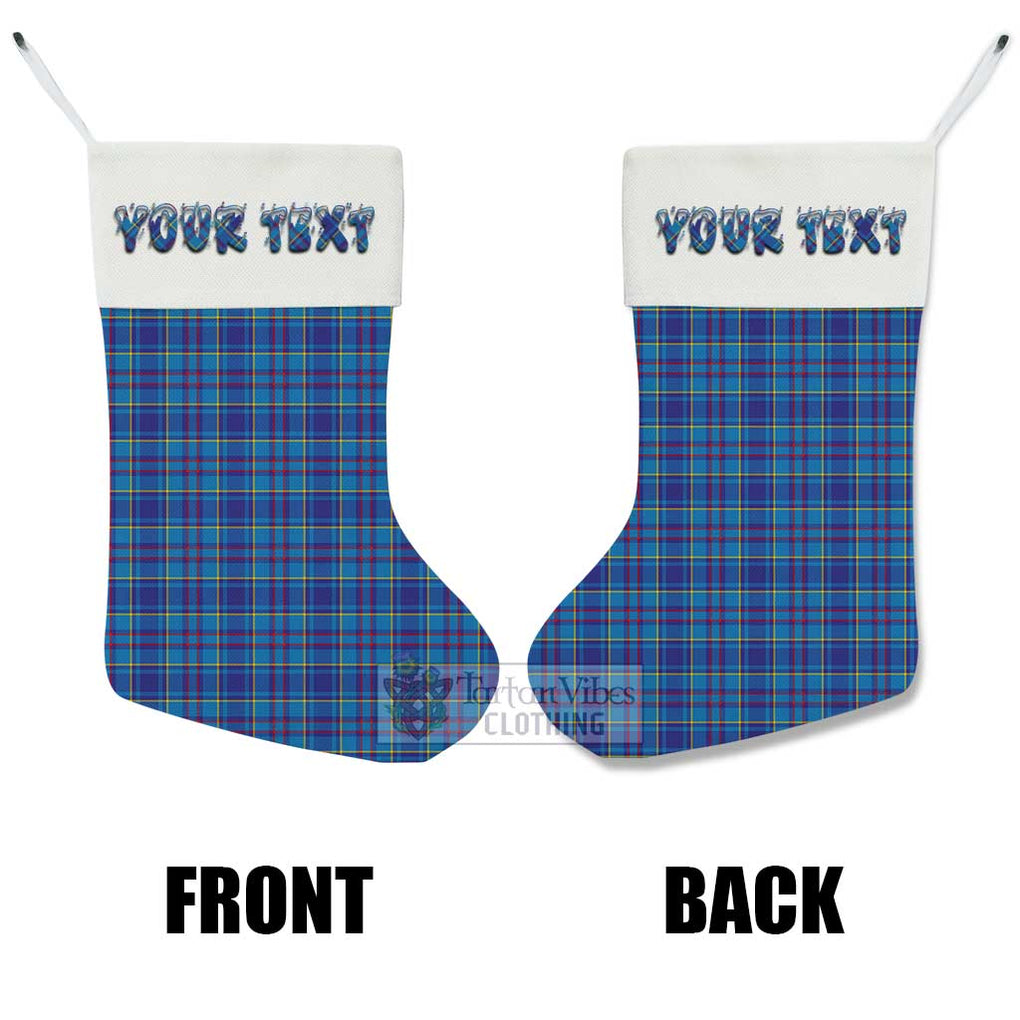 Tartan Vibes Clothing Mercer Tartan Christmas Stocking with Personalized Text