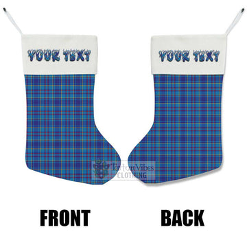 Mercer Tartan Christmas Stocking with Personalized Text