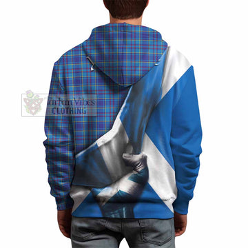 Mercer Tartan Hoodie with Family Crest Scotland Patriotic Style