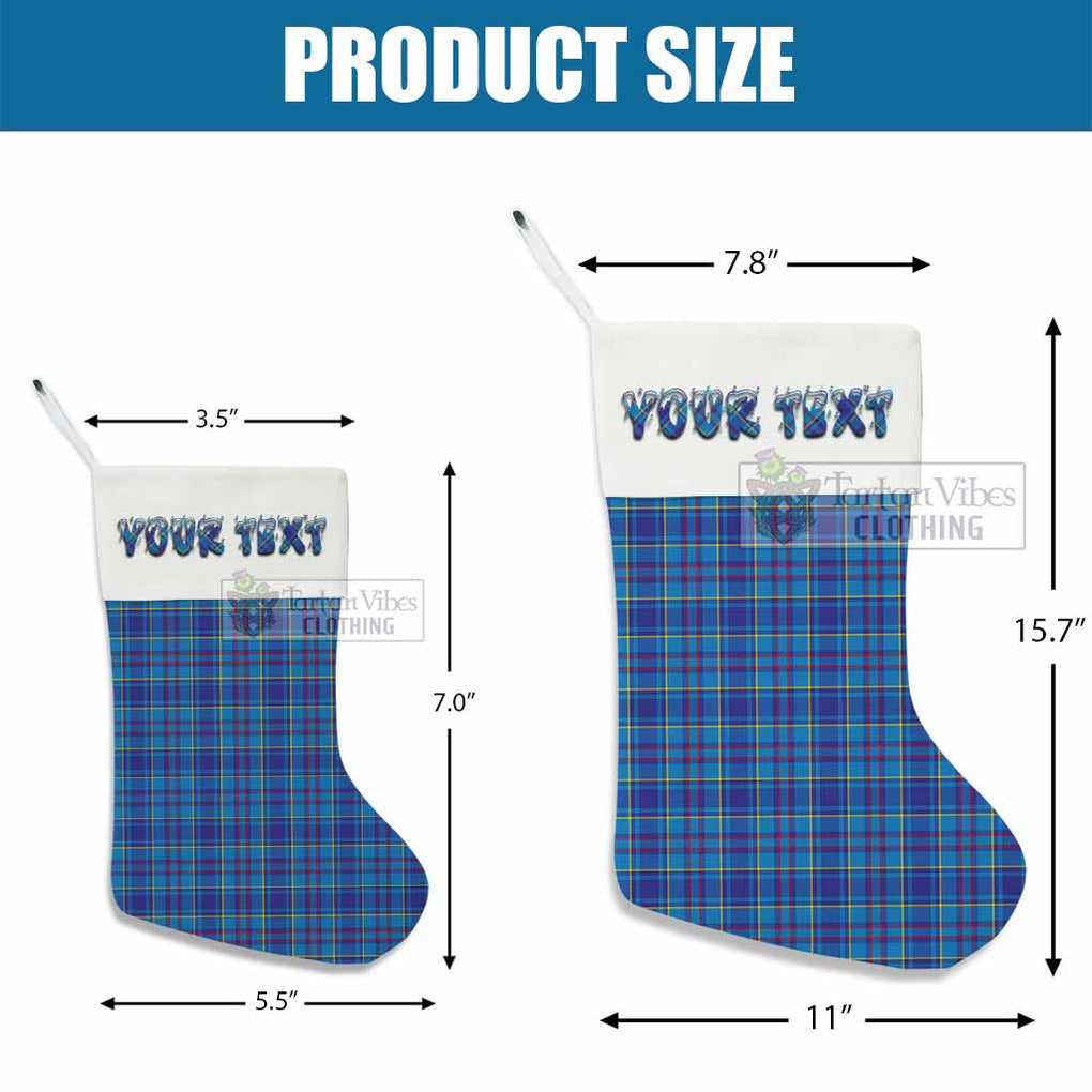 Tartan Vibes Clothing Mercer Tartan Christmas Stocking with Personalized Text