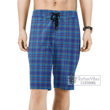 Mercer Tartan Men's Board Shorts