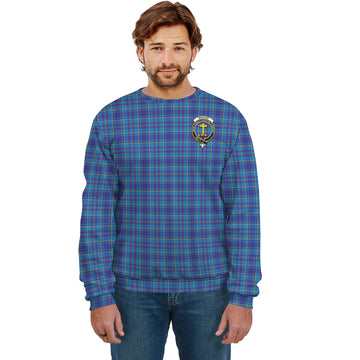 Mercer Tartan Sweatshirt with Family Crest