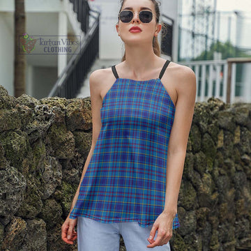 Mercer Tartan Loose Halter Neck Camisole