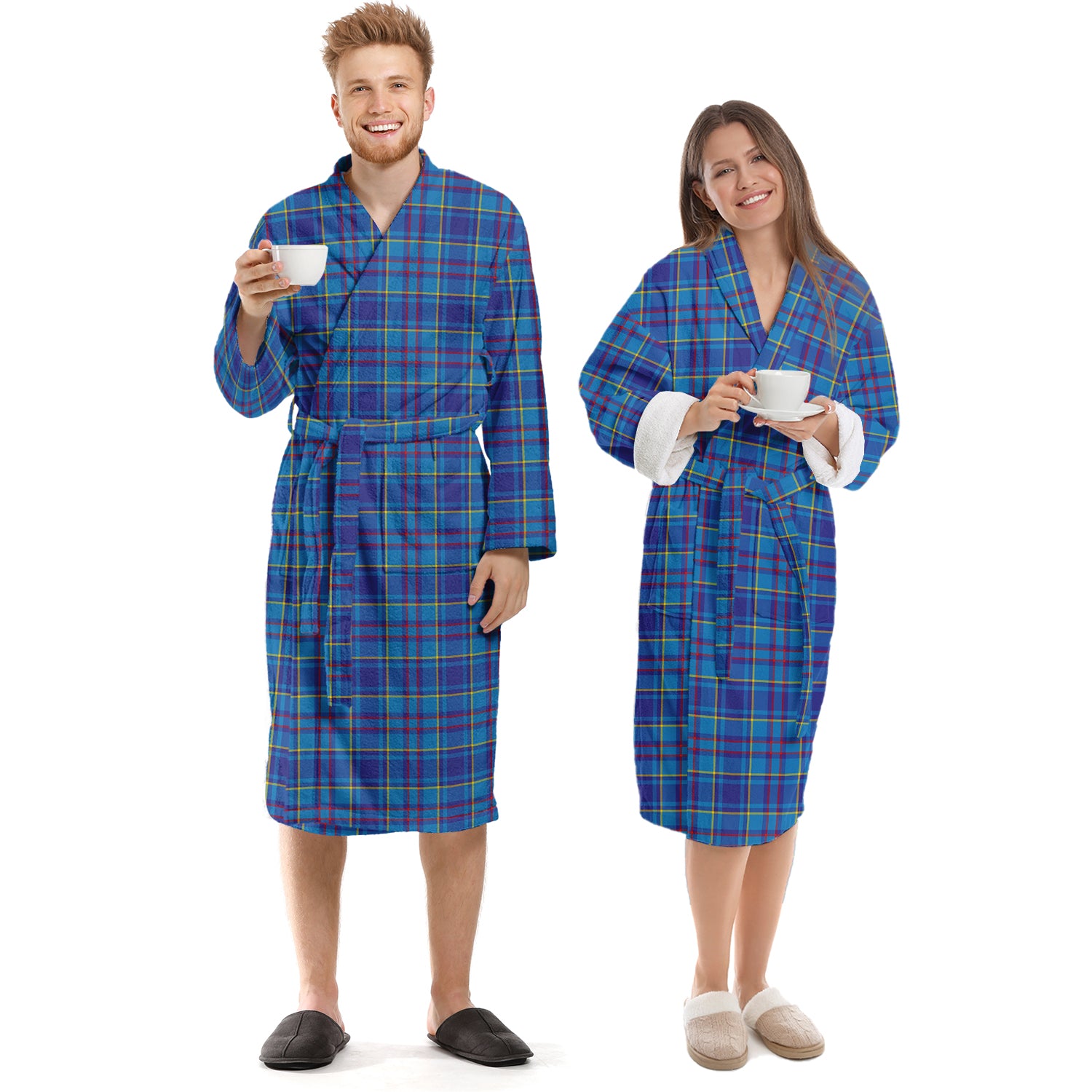 Mercer Tartan Bathrobe Unisex S - Tartan Vibes Clothing