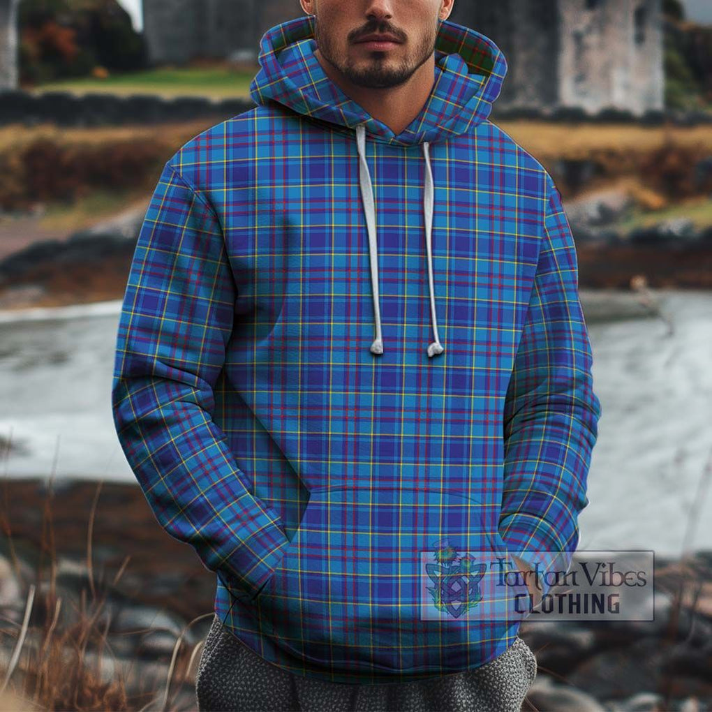 Mercer Tartan Cotton Hoodie Pullover Hoodie XS - Tartan Vibes Clothing