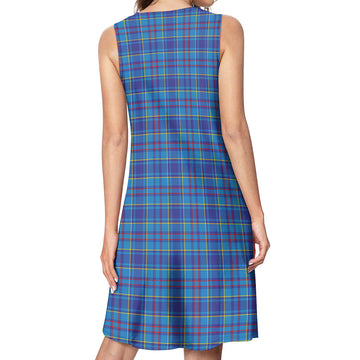 Mercer Tartan Womens Casual Dresses