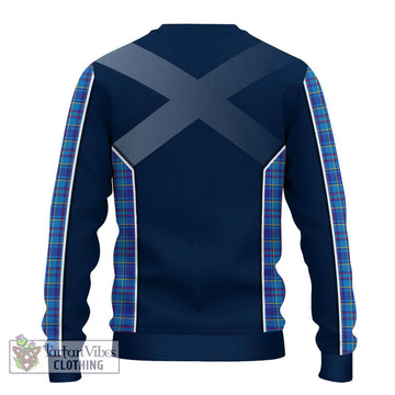 Mercer Tartan Ugly Sweater with Family Crest and Lion Rampant Vibes Sport Style