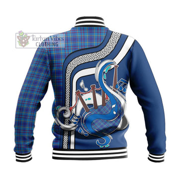 Mercer Tartan Baseball Jacket with Epic Bagpipe Style