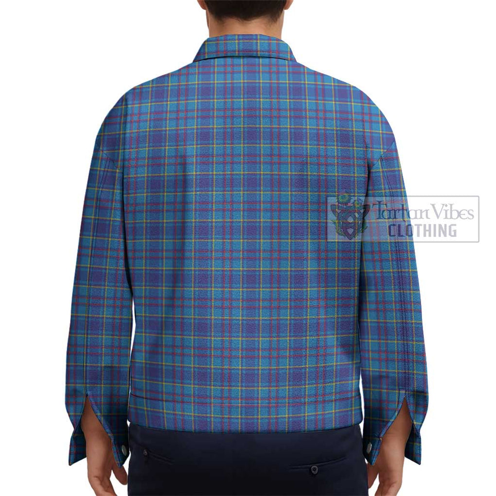 Mercer Tartan Unisex Lapel Cotton Jacket - Tartan Vibes Clothing