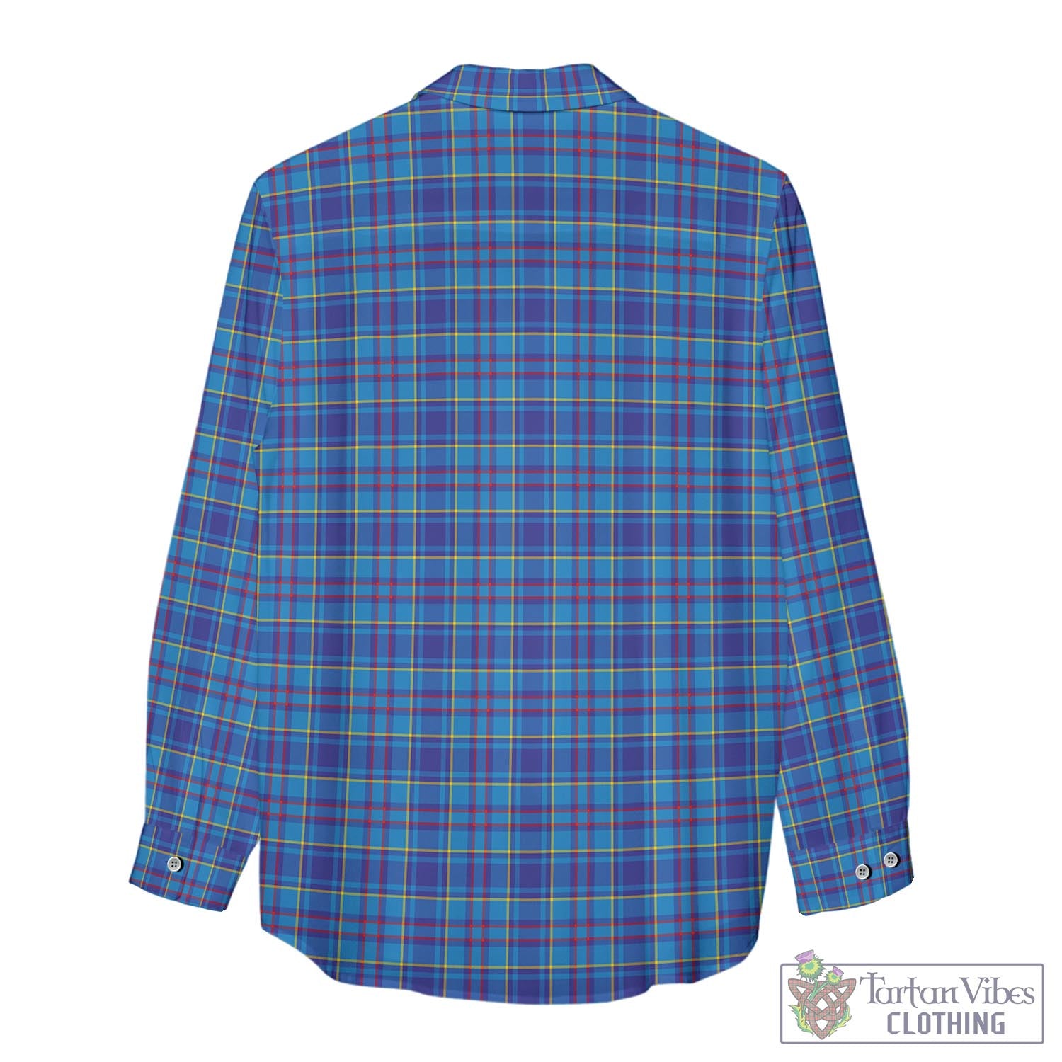 Tartan Vibes Clothing Mercer Modern Tartan Womens Casual Shirt with Family Crest