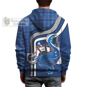 Mercer Tartan Hoodie with Epic Bagpipe Style