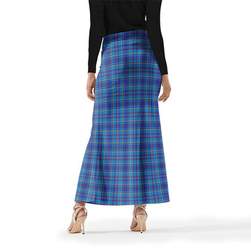 Mercer Tartan Womens Full Length Skirt