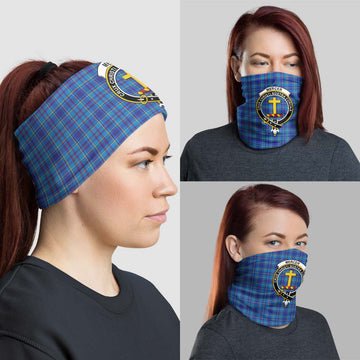 Mercer Tartan Neck Gaiters, Tartan Bandanas, Tartan Head Band with Family Crest