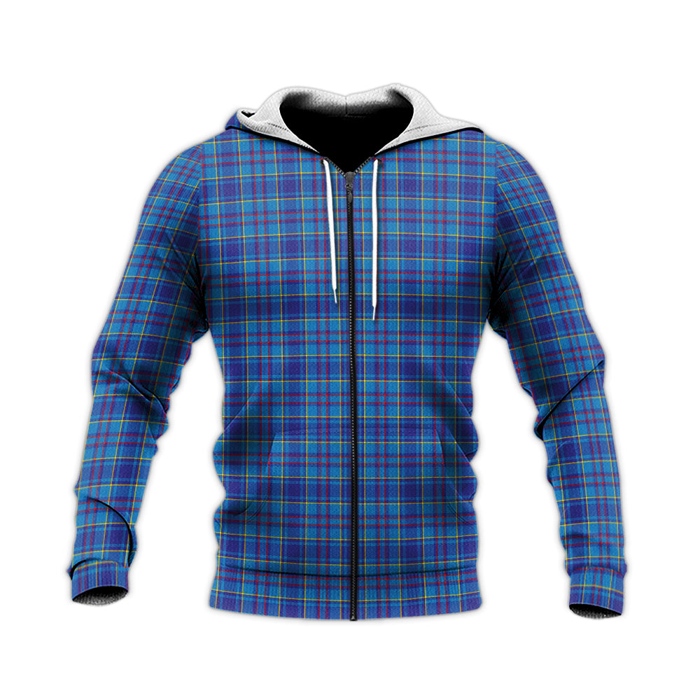 mercer-modern-tartan-knitted-hoodie