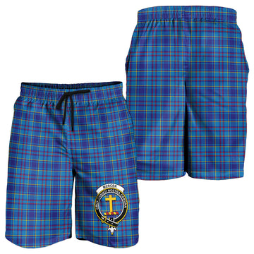 Mercer Tartan Mens Shorts with Family Crest