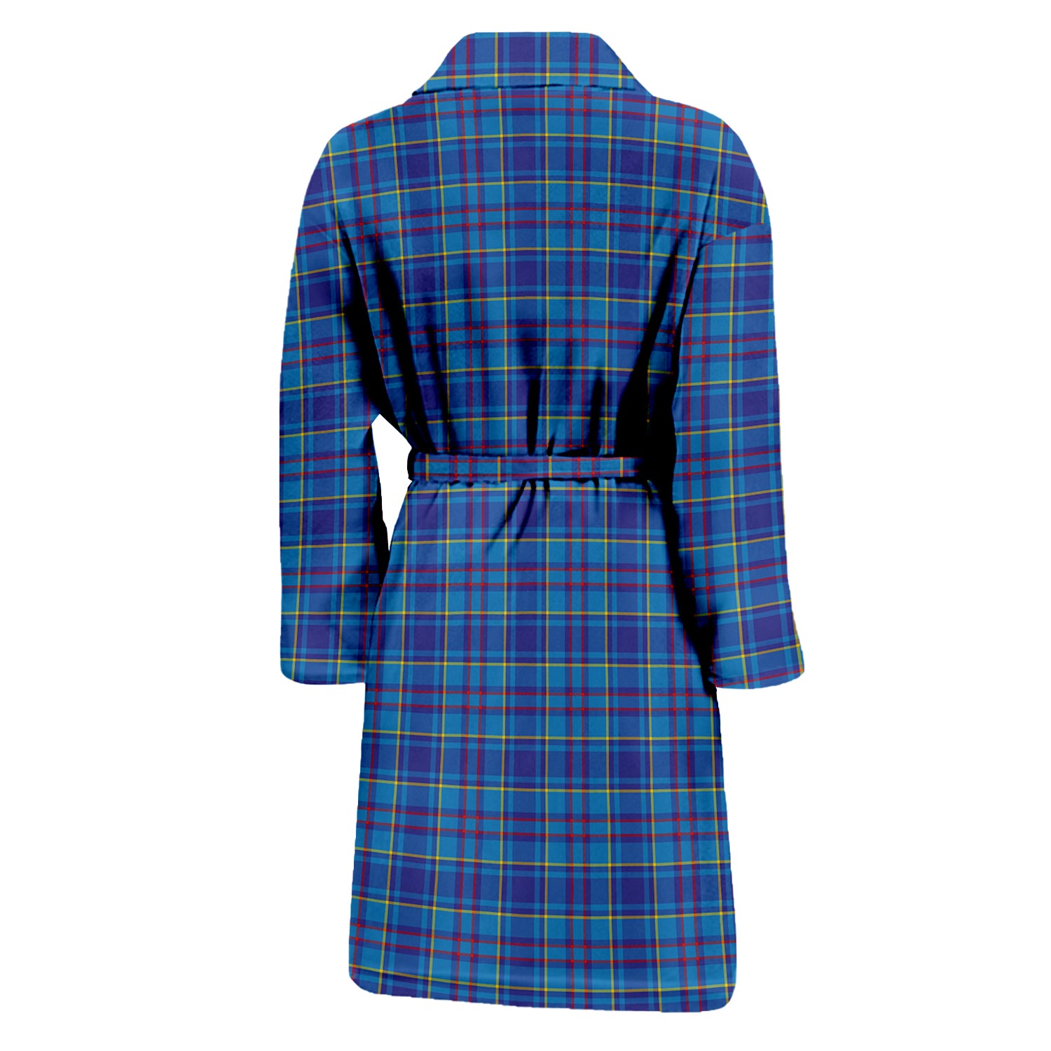 Mercer Tartan Bathrobe with Family Crest - Tartan Vibes Clothing