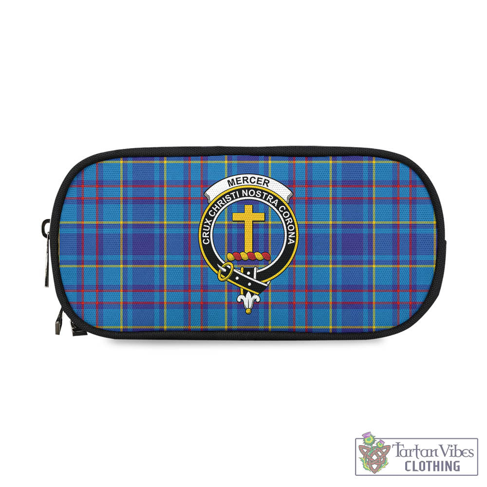 Tartan Vibes Clothing Mercer Modern Tartan Pen and Pencil Case with Family Crest