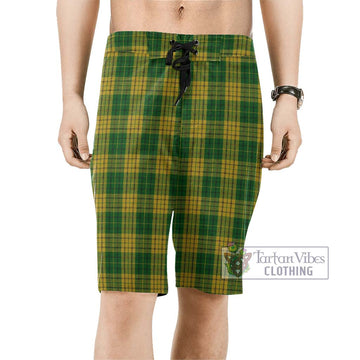 Meredith of Wales Tartan Men's Board Shorts