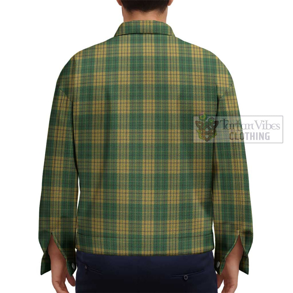 Meredith of Wales Tartan Unisex Lapel Cotton Jacket - Tartan Vibes Clothing