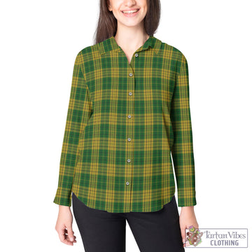 Meredith of Wales Tartan Women's Casual Shirt