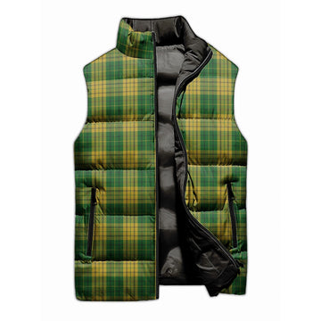 Meredith of Wales Tartan Sleeveless Puffer Jacket