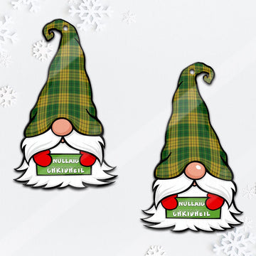 Meredith of Wales Gnome Christmas Ornament with His Tartan Christmas Hat