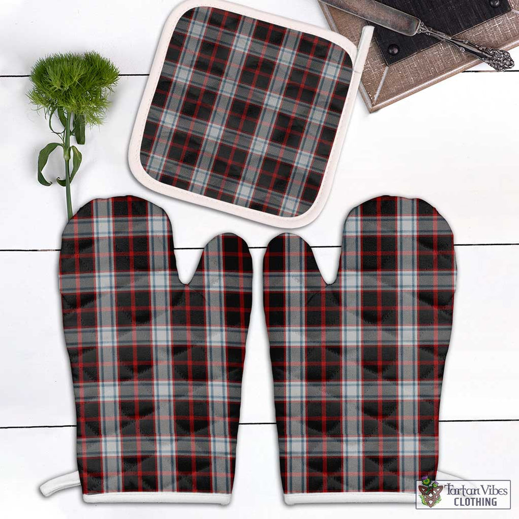 Merrilees Tartan Combo Oven Mitt & Pot-Holder White - Tartan Vibes Clothing