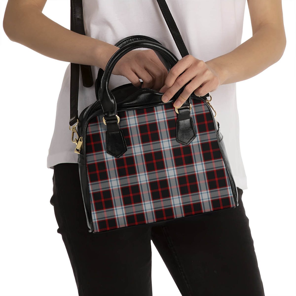 Merrilees Tartan Shoulder Handbags - Tartan Vibes Clothing