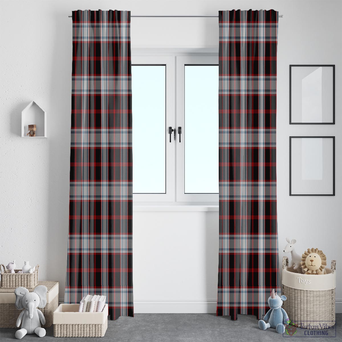 Merrilees Tartan Window Curtain - Tartan Vibes Clothing