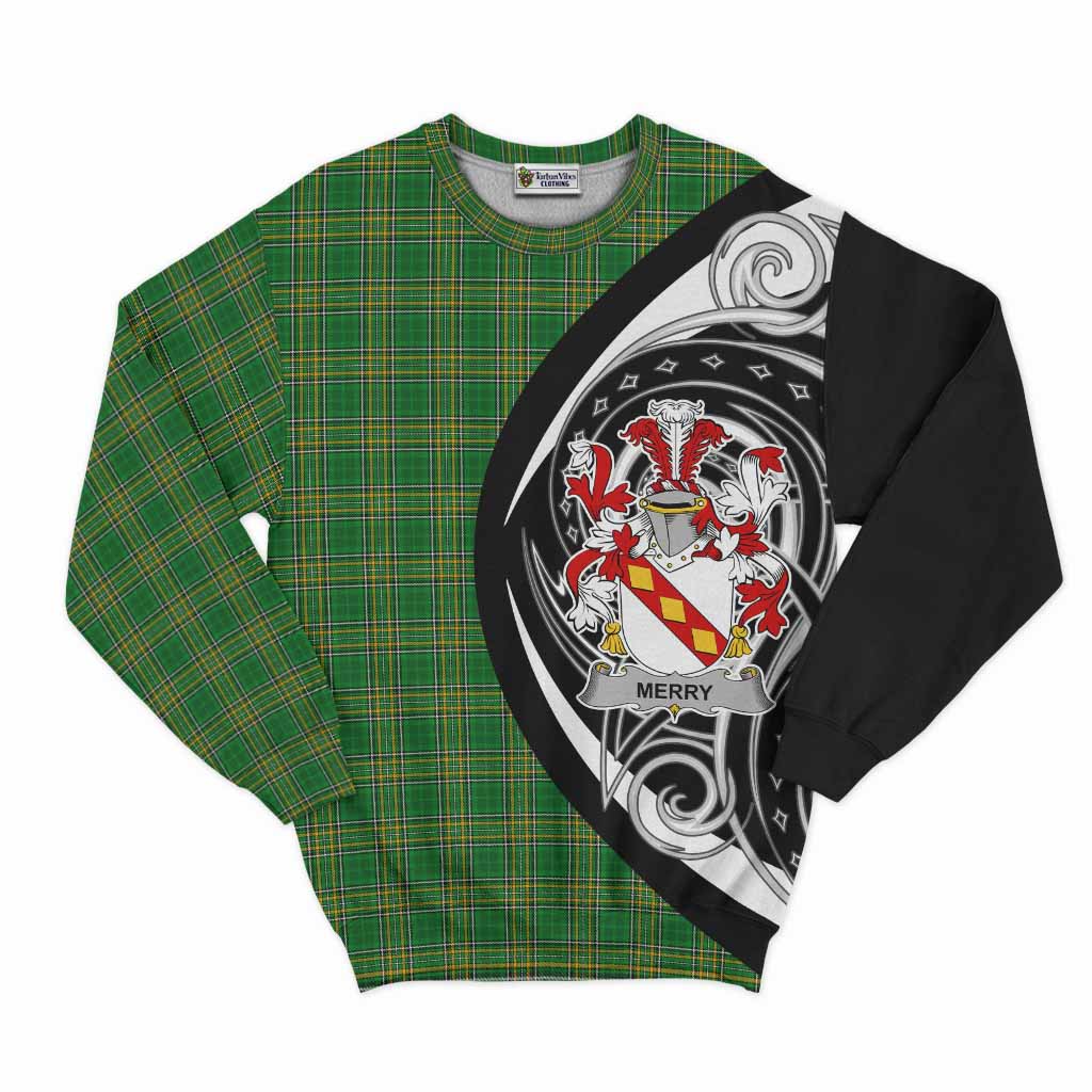 Merry Irish Clan Sweatshirt Celtic Circle Style Unisex - Tartan Vibes Clothing