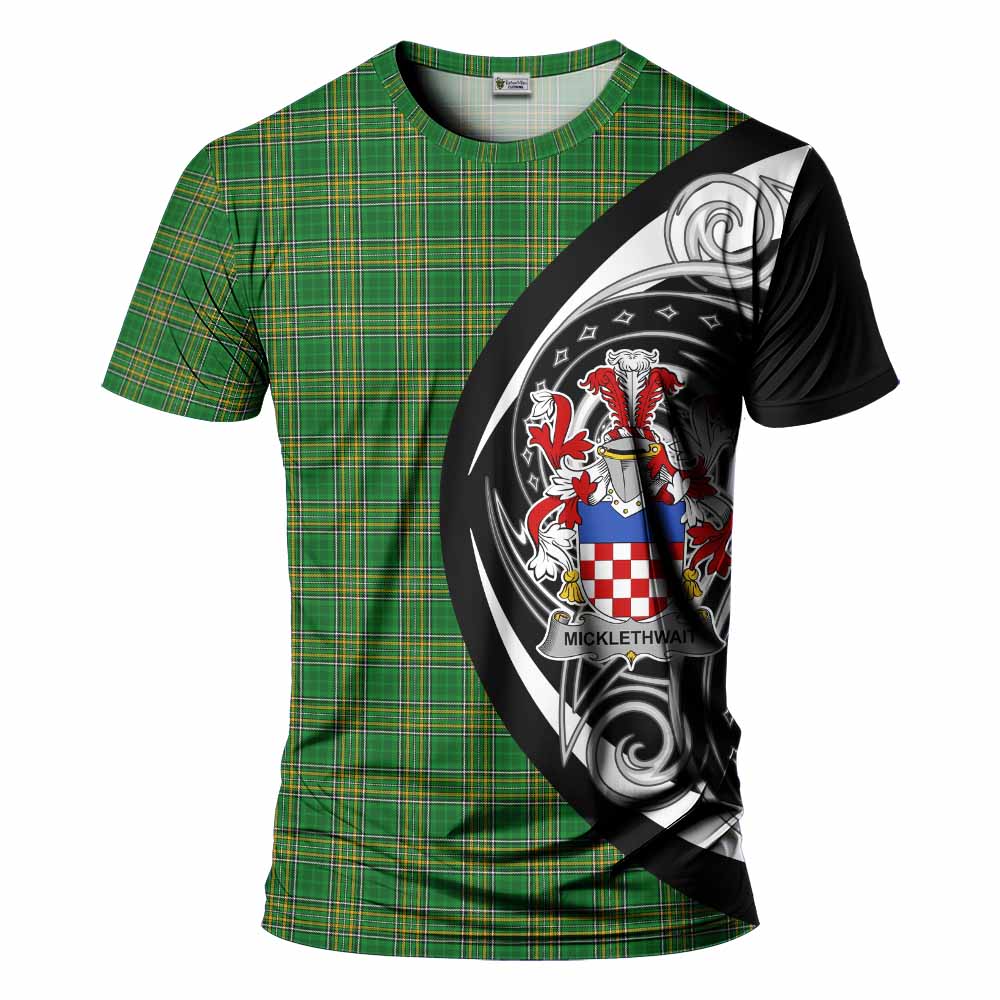 Micklethwait Irish Clan T-Shirt Celtic Circle Style Kid's Shirt - Tartan Vibes Clothing