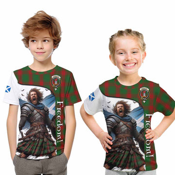 Middleton Crest Tartan Kid T-Shirt Inspired by the Freedom of Scottish Warrior