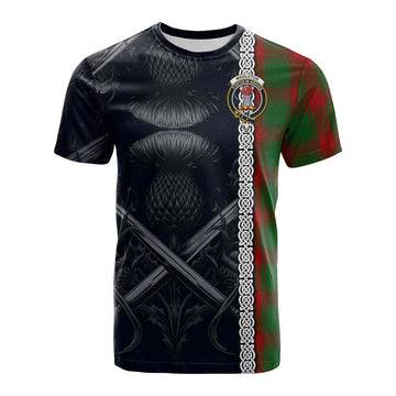 Middleton Tartan Cotton T-shirt with Family Crest Cross Sword Thistle Celtic Vibes Kid's Shirt - Tartan Vibes Clothing