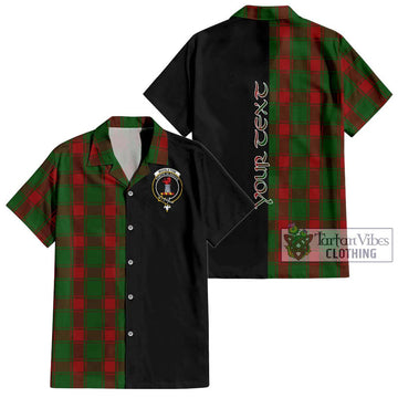 Middleton Tartan Hawaiian Shirt with Family Crest and Half Of Me Style Kid - Tartan Vibes Clothing