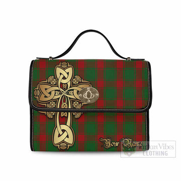 Middleton Tartan Waterproof Canvas Bag Golden Thistle Celtic Cross Style