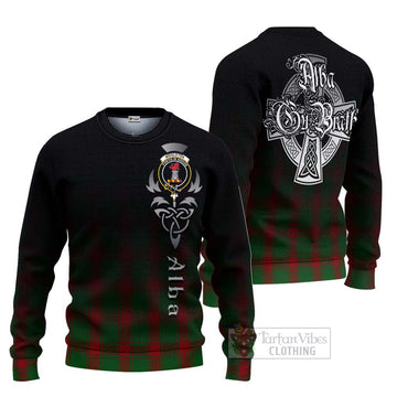 Middleton Tartan Ugly Sweater Featuring Alba Gu Brath Family Crest Celtic Inspired