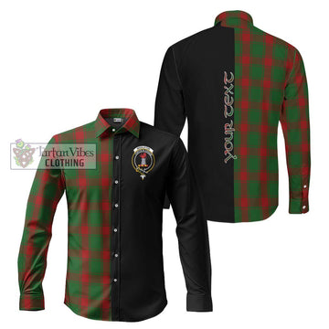 Middleton Tartan Long Sleeve Button Shirt with Family Crest and Half Of Me Style